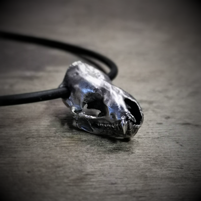 Fledermaus Kettenanhänger ohne Öse