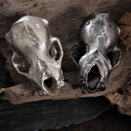 Fledermaus Pin Blank Silber